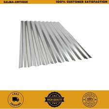 3ft Galvanized Steel Corrugated Project Panel Roofing  Siding 3-Pack 4736011001