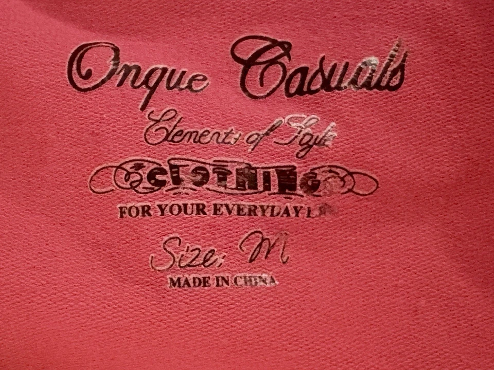 onque повседневные женские розовый толстовка с капюшоном SZ Med полный молнии 3/4 рукава цветной активный - Изображение 2 из 4