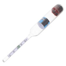 Floating Glass Hydrometer Durable Aquarium Tester for Saltwater and Freshwater