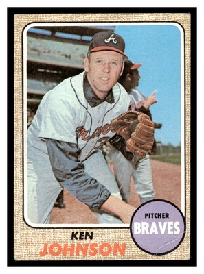 1968 Topps BASEBALL #342 Ken Johnson 126E-01