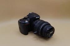 Nikon D5100 DSLR Camera  AF-S DX 18-55mm f3.5-5.6G VR Lens + Neewer Flash 750II