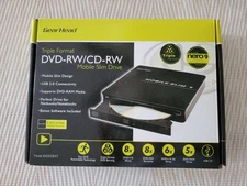 Gear Head 8XDVDEXT External DVD-RW CD-RW Mobile Slim Drive USB 2.0 New in Box