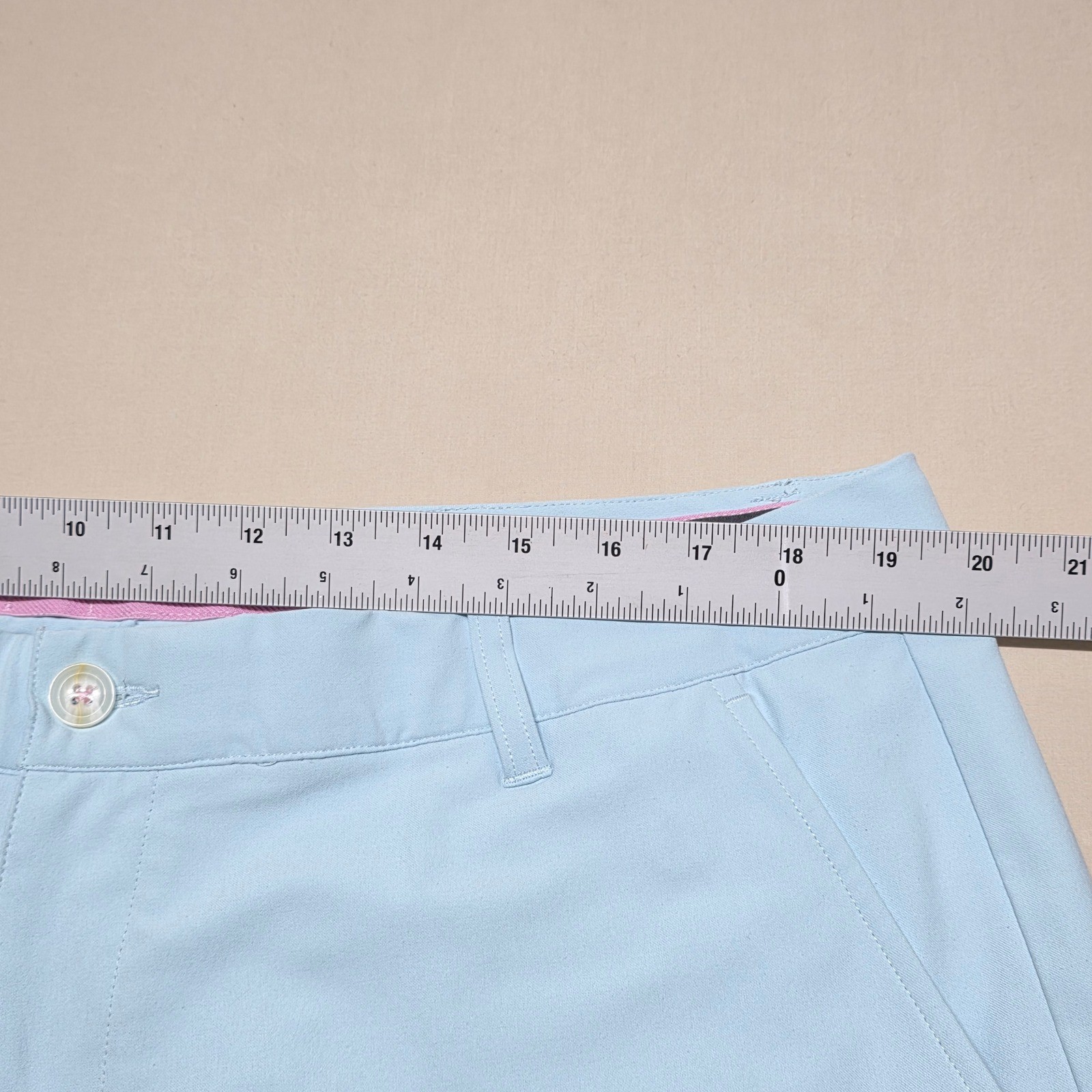 Puma Arnold Palmer Golf Shorts Men 40 Green/Mint Performance Stretch thumbnail 3