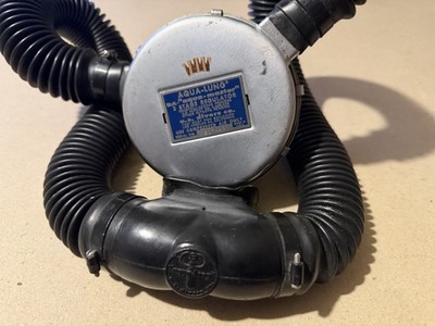 VTG Aqua Lung ''Aqua-Master'' Double Hose Two Stage Regulator (See Pics/Read Desc)