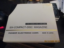 Pioneer 6 Six Compact Disc CD Magazine Cartridge 1 PRW-1141 Home/Car PRW1141