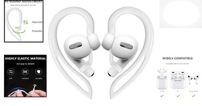 Adjustable Ear Hooks for AirPods Pro 1-3 - Ultimate Workout