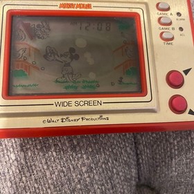 Nintendo Game & Watch Mickey Mouse Egg MC-25 Tested Working Disney Handheld