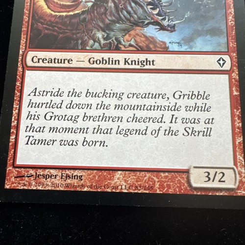 Goblin Roughrider - Worldwake - Magic the Gathering MTG Nice! - Picture 2 of 3