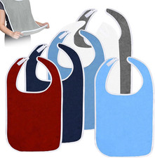 6 St&uuml;ck L&auml;tzchen F&uuml;r Erwachsene, Erwachsenen Latz F&uuml;r Senioren Unisex Kleidersch