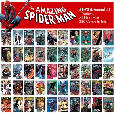U-PICK Amazing Spider-Man Vol. 6 #1-70 (2022-2025) Complete Series Comic Lot NM