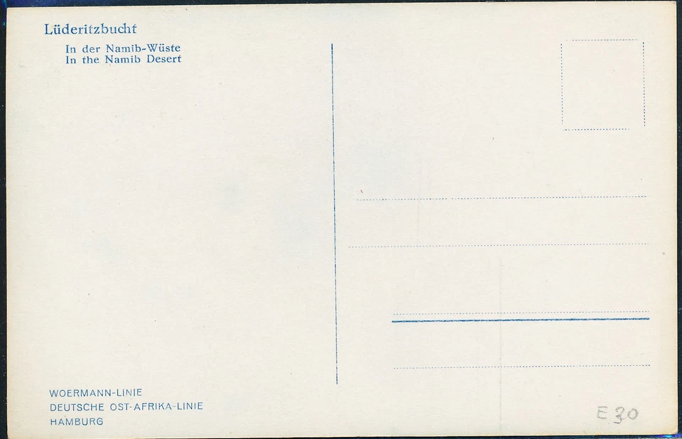 BV60918 Germany East Africa views landscapes fine postcard MNH - Image 2 of 2