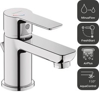 Duravit D-Code Einhebel-Waschtischmischer GrößE S Chrom DC1013001010