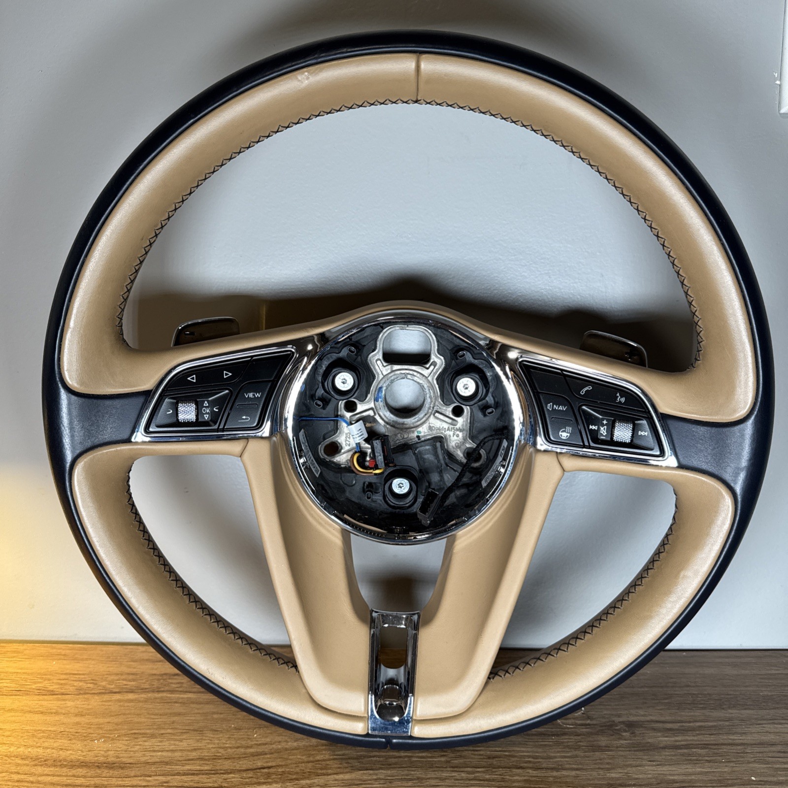 OEM Bentley Bentayga GBR 2016 Leather steering wheel