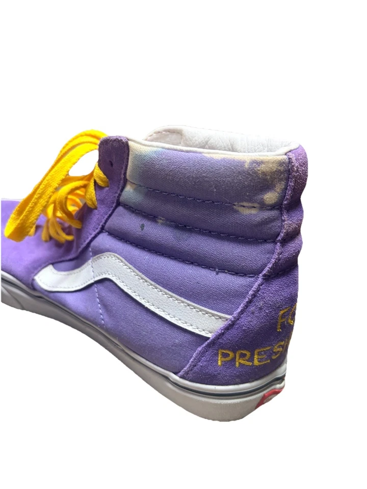 Tenis para mujer VANS Sk8-Hi x los Simpson Lisa for President púrpura talla 9,0 Foto 4 de 4