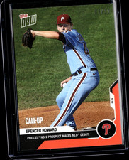 Spencer Howard - 2020 MLB Topps Now #83 Red 07/10 Parallel Philadelphia Phillies