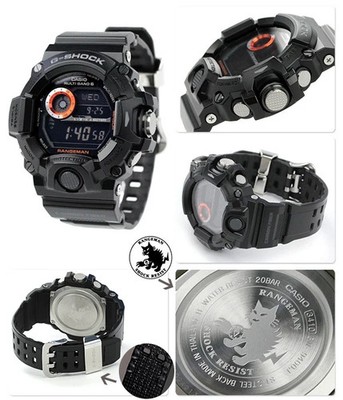 Casio G-SHOCK GW-9400BJ-1JF Master of G RANGEMAN Solar Atomic