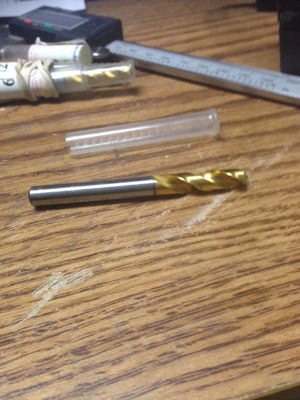 .2638'' 6.7mm HSCO TiN COATED SCREW MACHINE LENGTH DRILL