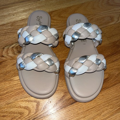 Seychelles Golden Coast Sand Multi Slide Sandalen Größe 6,5 TB00488
