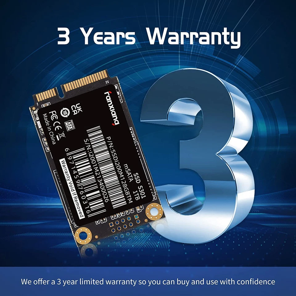 Fanxiang mSATA SSD 256GB 512GB 1TB 2TB Interne Festplatten Solid State Drives - Bild 4 von 4
