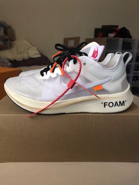 nike off white track shoes