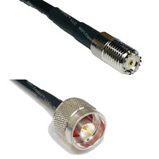RFC240 MINI UHF FEMALE to N MALE Coax RF Cable USA-Ship Lot