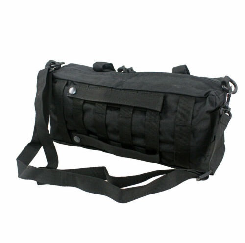 Tactical Molle Bag Multi-Purpose Large Capacity Waist Pack Outdoor Hiking Black - Afbeelding 1 van 6