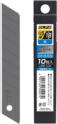OLFA CUTTER KNIFE SPARE BLADE 10 PIECES SET LBB10K MADE IN JAPAN From Japan