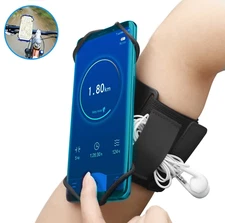 3 in 1 Wristband Phone Holder, Phone Armband Wristband Phone Mount with Pedestal