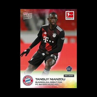2020 2021 card #51 Topps Now Bundesliga - - TANGUY NIANZOU ...