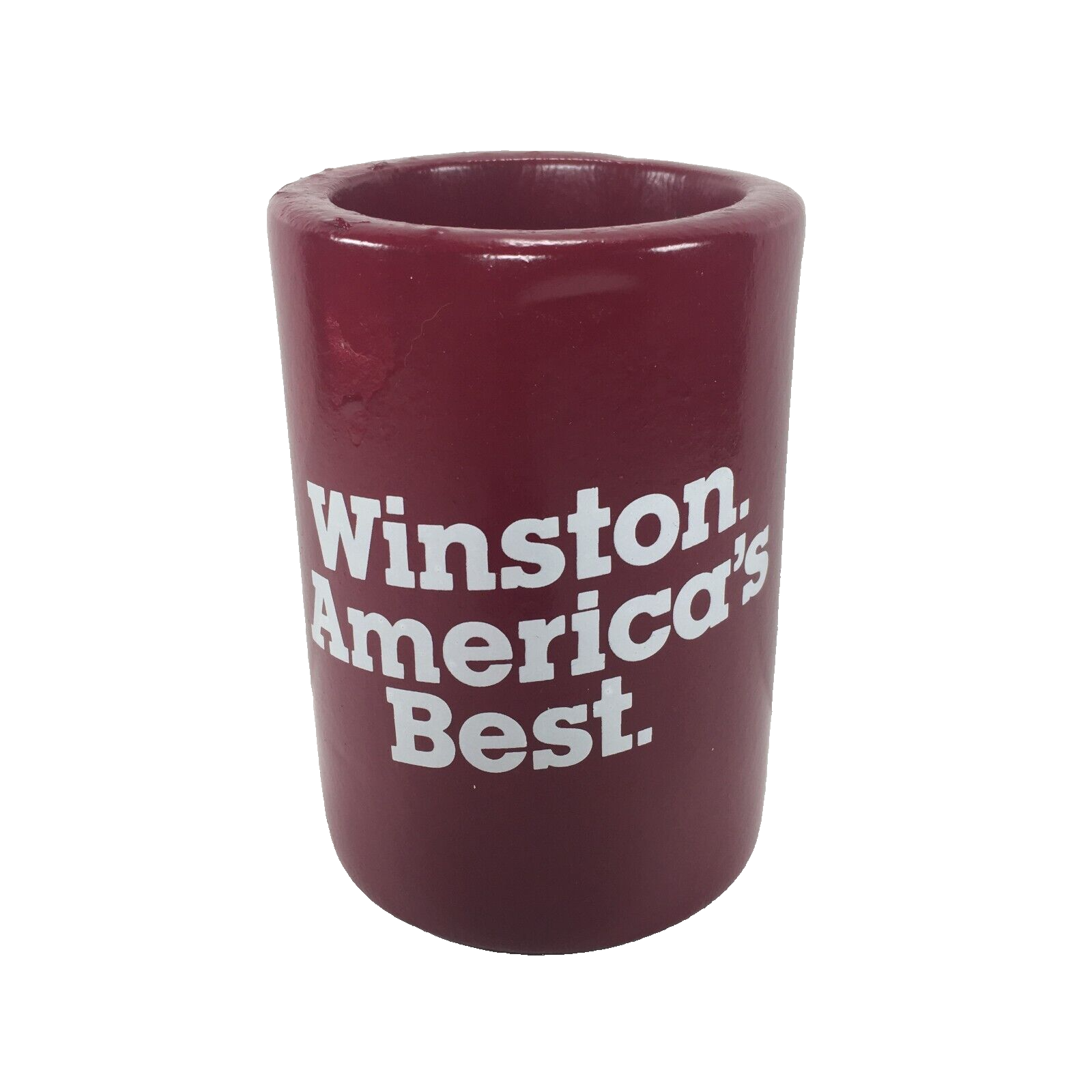Winston America's Best Foam Beer Koozie 1979 Model KKH Tobacciana