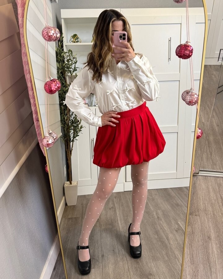 【open Yy】CRINKLED BUBBLE HEM MINI SKIR ★ ウィンター 着用 OPEN YY Crinkled Bubble Hem Mini Skirt – Cycle Platform