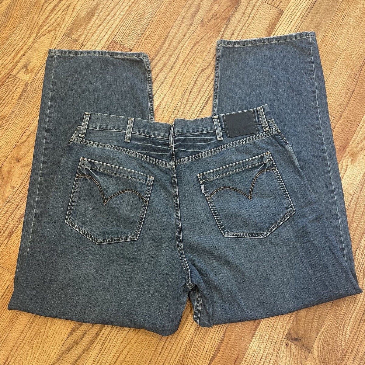 Levis SilverTab baggy jeans mens 38x32 2007 Levi's Y2K | eBay