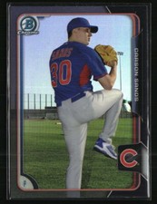 Carson Sands 2015 Bowman Chrome #190 Baseball Card