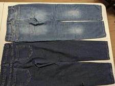 Boys size 10 used jeans, multi brands, total of 2 