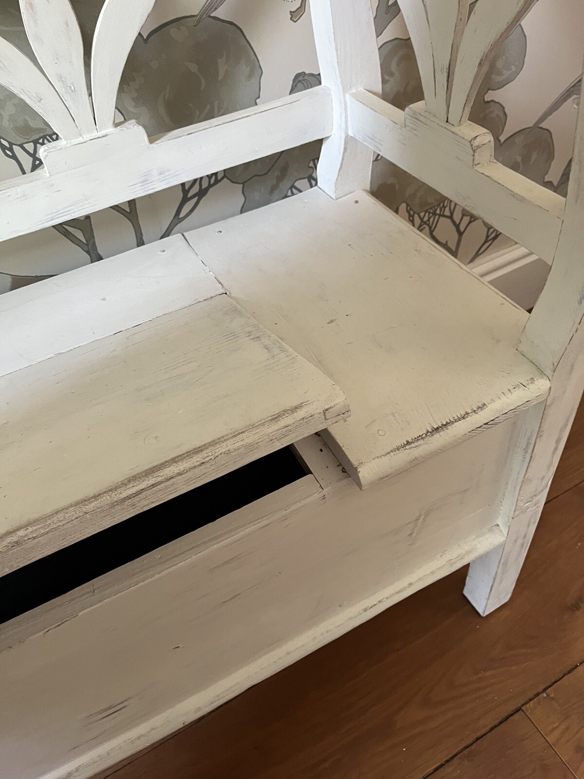 Hungarian Rustic Storage Wooden Bench eBay