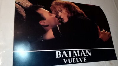 Batmans Rückkehr (Vuelve) 1991 Spanisches Aushang Foto 34x22 cm, Top Zustand !
