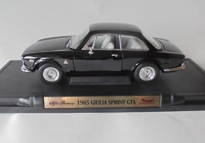 ミニカー Alfa Romeo 1965 Giulia Sprint GTA1/18 Alfa Romeo Giulia Sprint GTA 1/18 Scale Diecast Metal Model Road