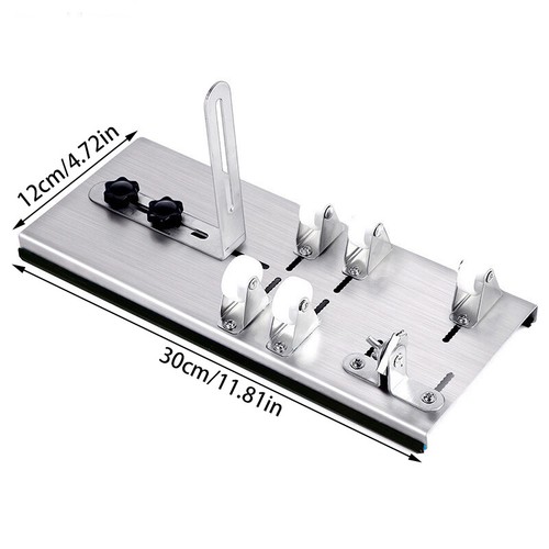 Glass Bottle Cutter Kit Adjustable Sizes 5 Wheels Round Glassbottle Cutting Tool - Picture 4 of 15
