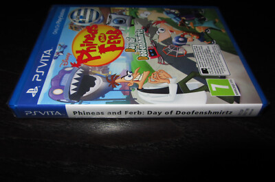 Jeu Phineas And Ferb PS Vita Neuf Sous Blister – Version PAL, Jeu D'aventure Pour PlayStation Vita