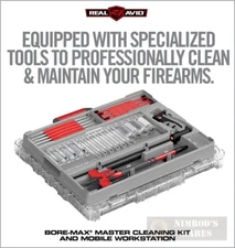Real Avid Bore-Max Master Cleaning Kit & Mobile Workstation Gunsmithing AVBMMK