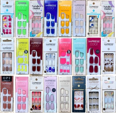 Kiss imPress Pure Fit nails.  Choose your colors & designs