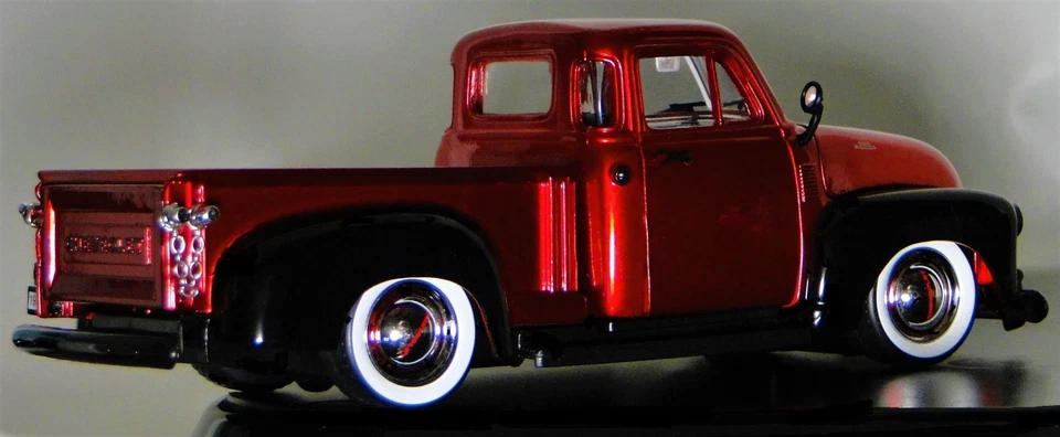 Camioneta Chevy 55 construida de colección clásica Hot Rod coche de carreras modelo 57 promoción 1957 Foto 3 de 4