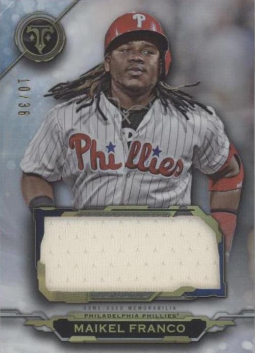 2019 Topps Triple Threads - Maikel Franco #SJR-MF2 - 1 of 1