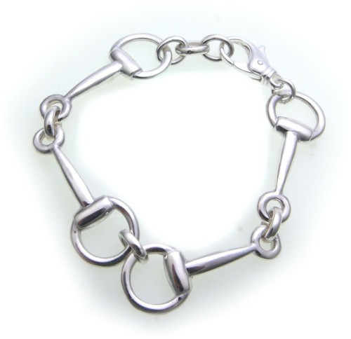Bracelet Chaîne En Or Blanc 18 Carats - Classique, Pour Bébé Ou Baptême - Neuf Avec étiquettes Fichera Preziosi