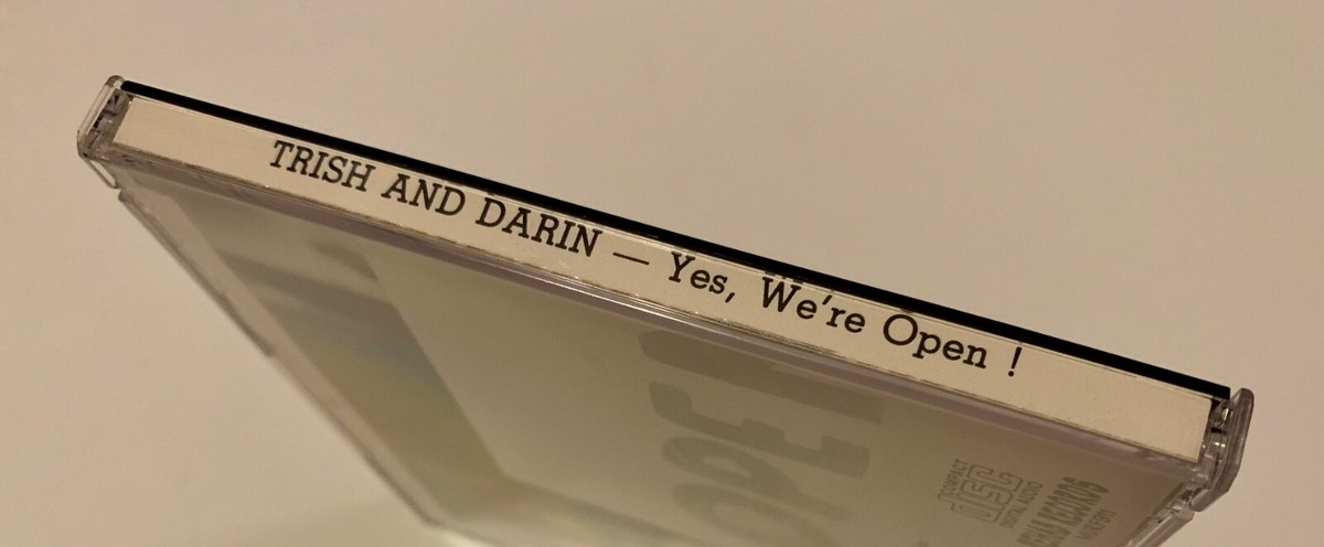 Signed) Rare CD Trish And Darin (Trish Murphy) Yes, We're Open