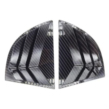 Rear Side Window Quarter Louver Cover Trim Fit for Honda Civic 2006 to 2011