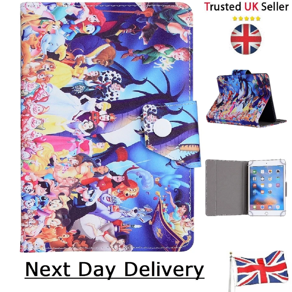 New Case for Amazon Fire 7 ( 7” inch size ) All popular Princesses standup Cover - Image 3 of 4