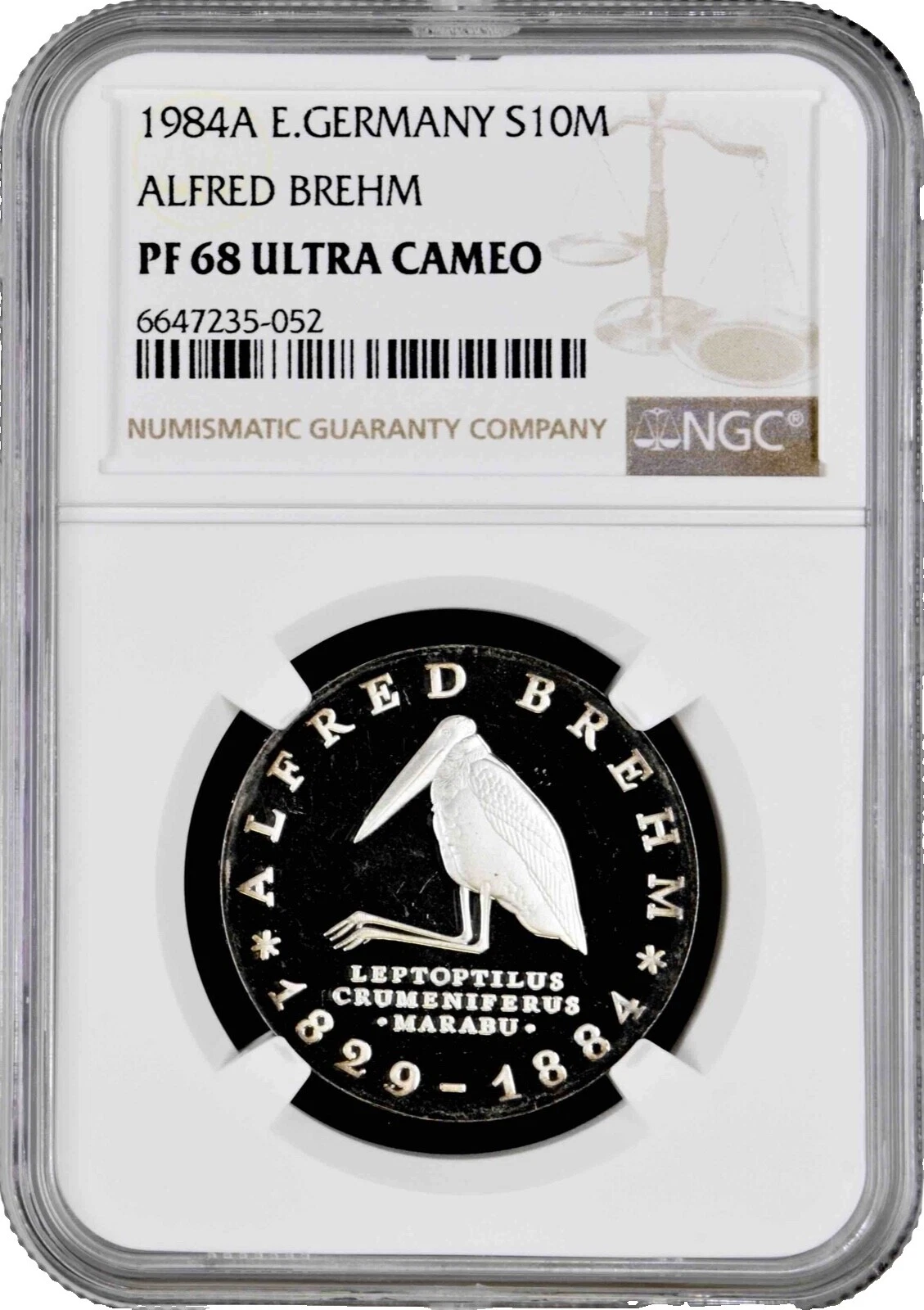 Plata 1984 monedas de Alemania