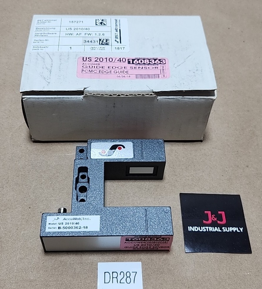 NEW* BST Eltromat US 2010/40 AccuWeb Guide Edge Sensor HW NEW* BST Eltromat US 2010/40 AccuWeb Guide Edge Sensor HW