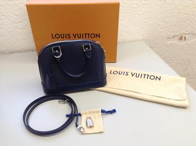 Louis Vuitton LV Alma BB epi blau Leder M40855 - Neu !!! 